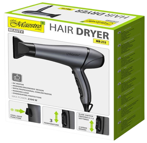 MAESTRO SUSZARKA MR-215 2300W grafit