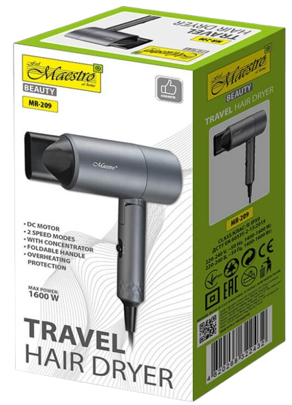 MAESTRO SUSZARKA MR-209 1600W składana grafit