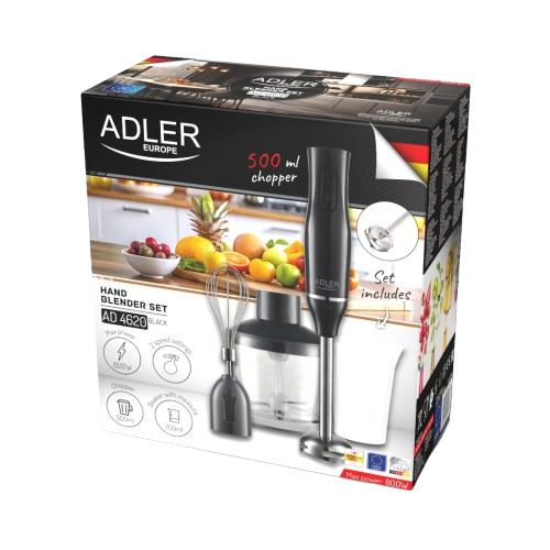 ADLER BLENDER AD-4620 800W rozd trzep kubek czarny