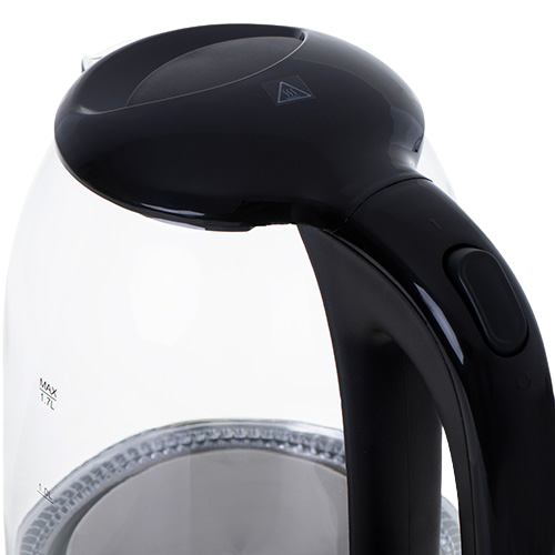 MESKO CZAJNIK MS-1302 1,7L 2200W szklany, czarny