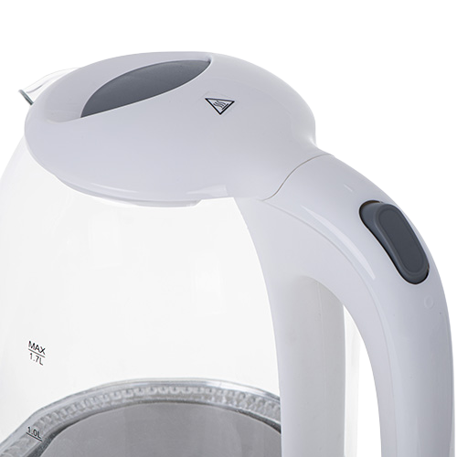MESKO CZAJNIK MS-1302 1,7L 2200W szklany, biały