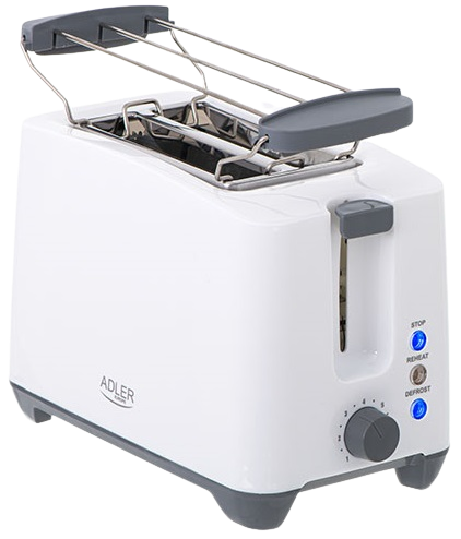 ADLER TOSTER AD-3216 1000W biały