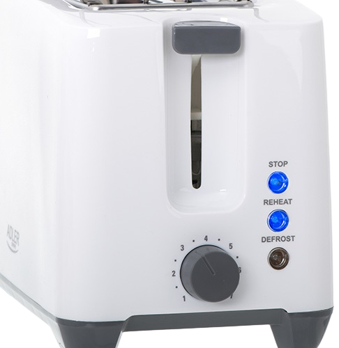 ADLER TOSTER AD-3216 1000W biały