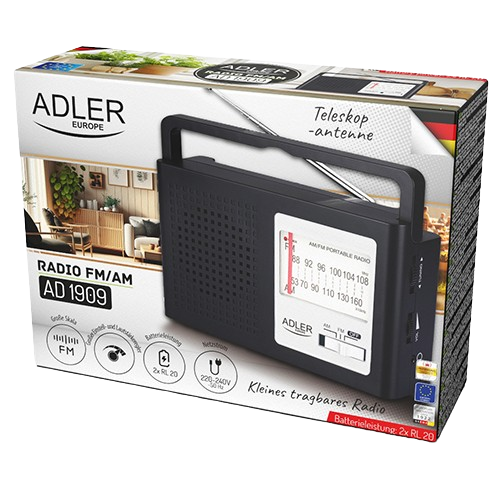 ADLER RADIO SIECIOWE AD-1909