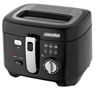 MESKO FRYTOWNICA MS-4908 1800W wyjm. zbior. czarna