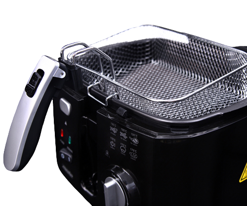 MESKO FRYTOWNICA MS-4908 1800W wyjm. zbior. czarna