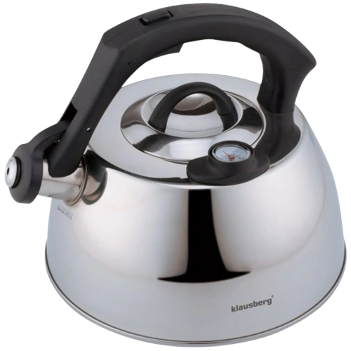 KLAUSBERG CZAJNIK KB-7370 3L INOX termometr