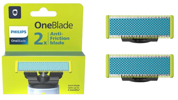PHILIPS ZESTAW OSTRZY DO ONE BLADE QP-225 2 sztuki