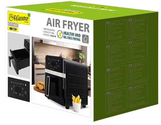 MAESTRO FRYTOWNICA MR-759 1900W 9L beztłuszczowa