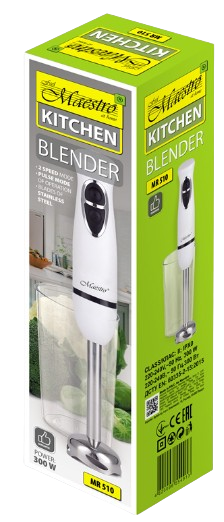 MAESTRO BLENDER RĘCZNY MR-510 500W kubek