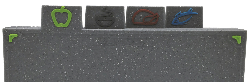 MAESTRO MR-1787G 4 deski na podstawce granit ciemn