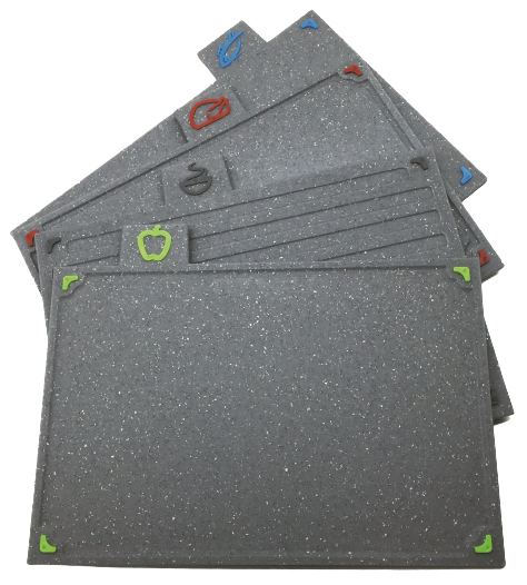 MAESTRO MR-1787G 4 deski na podstawce granit ciemn