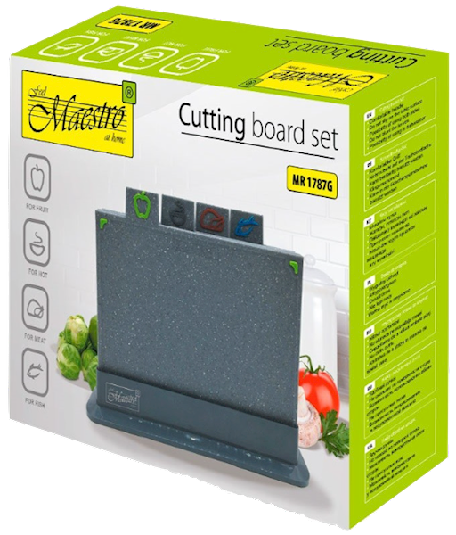 MAESTRO MR-1787G 4 deski na podstawce granit ciemn