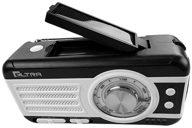 ELTRA RADIO SAFARI turystyczne dynamo solar