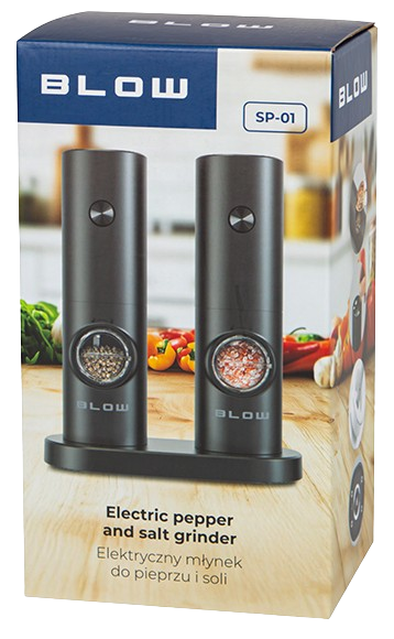 BLOW MŁYNKI DO SOLI I PIEPRZU SP-01 44-590 4xAAA