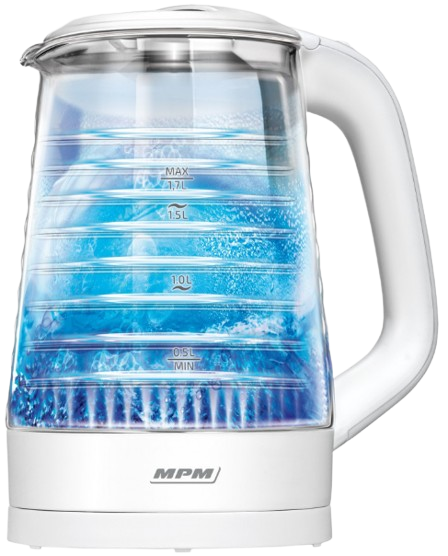 MPM CZAJNIK MCZ-124 1,7L 2200W szklany