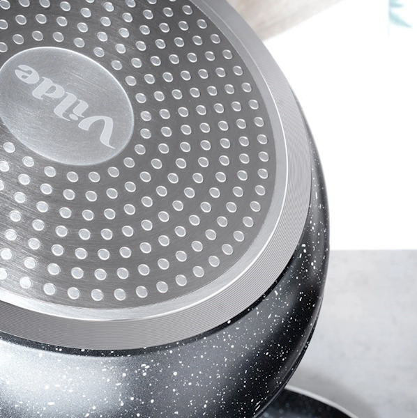 VILDE PATELNIA BLACK&WOOD 16cm 199058 ceramiczna