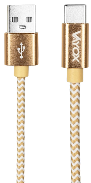 VAYOX KABEL USB-Typ C 2m VA-0190 złoty