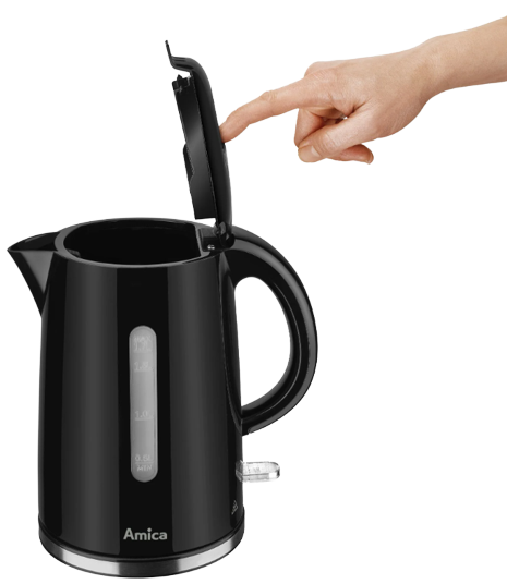 AMICA CZAJNIK KF-1002 1,7L 2200W czarny