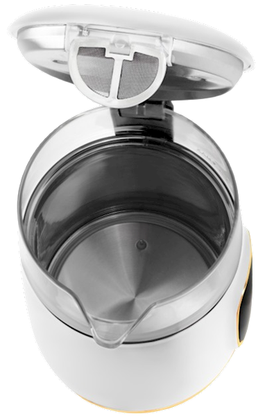 ADLER CZAJNIK AD-1305 1,7 LED reg.temp biało-złoty