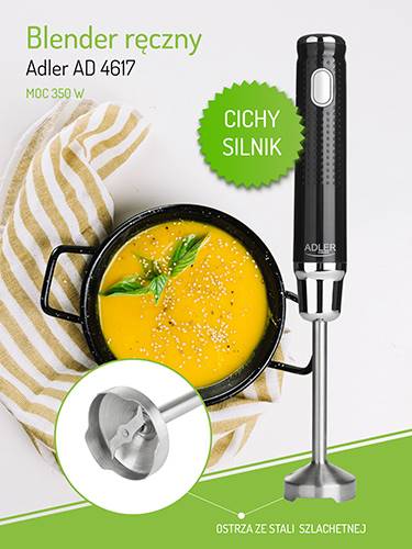 ADLER BLENDER RĘCZNY AD-4617 500W czarny