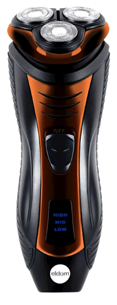 ELDOM GOLARKA G-51U 3-głowicowa trymer USB aku-sie