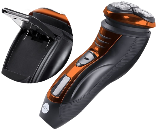 ELDOM GOLARKA G-51U 3-głowicowa trymer USB aku-sie