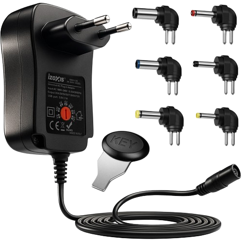 IZOXIS ZASILACZ UNIWERSALNY REGULOW. 2000mA 26106