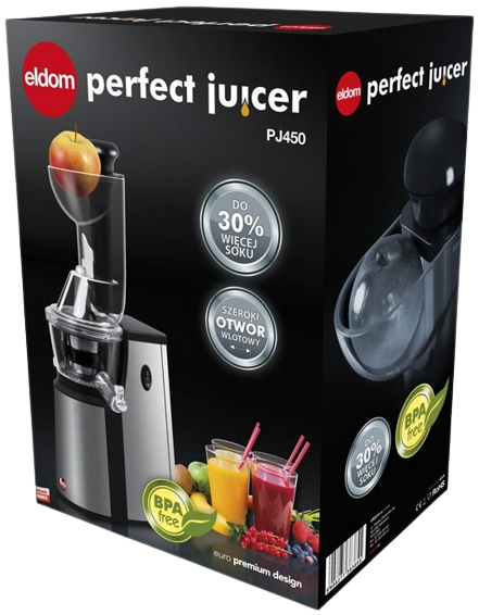 ELDOM WYCISKARKA WOLNOOBROTOWA PJ-450 400W