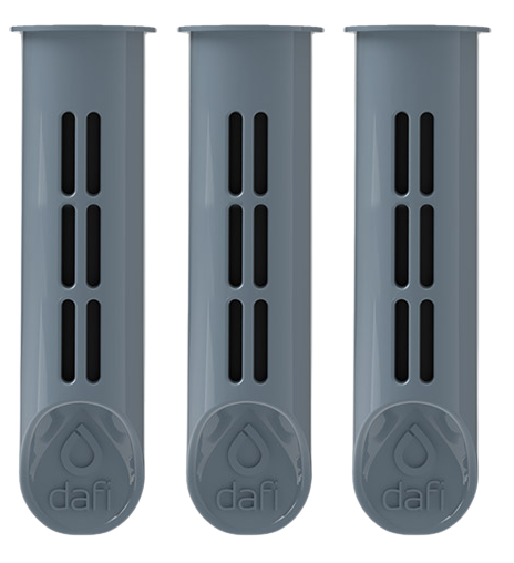 DAFI 3 filtry do butelki szary /bez nakrętki