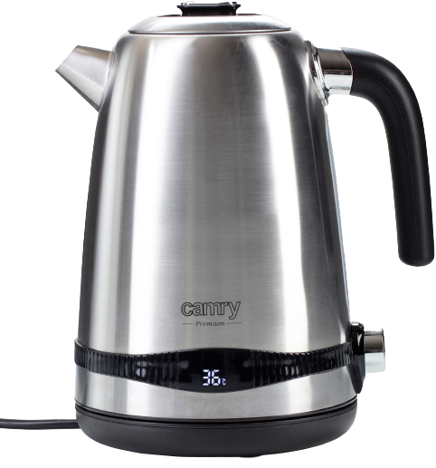 CAMRY CZAJNIK CR-1291 1,7L 2200W INOX, reg. temp.