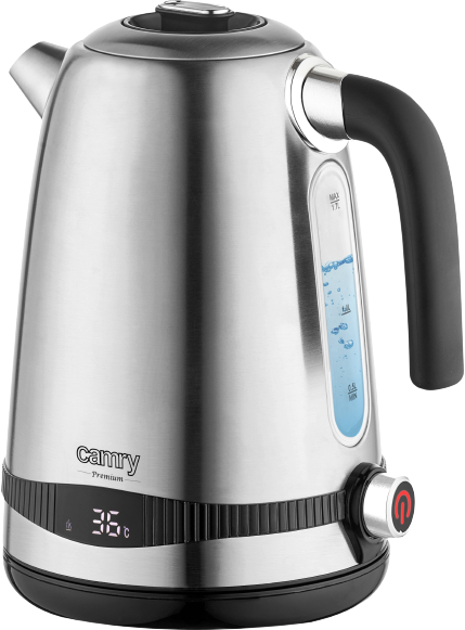 CAMRY CZAJNIK CR-1291 1,7L 2200W INOX, reg. temp.