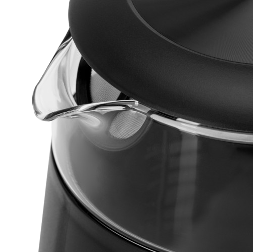 ADLER CZAJNIK AD-1305 1,7 LED reg.temp czarno-sreb