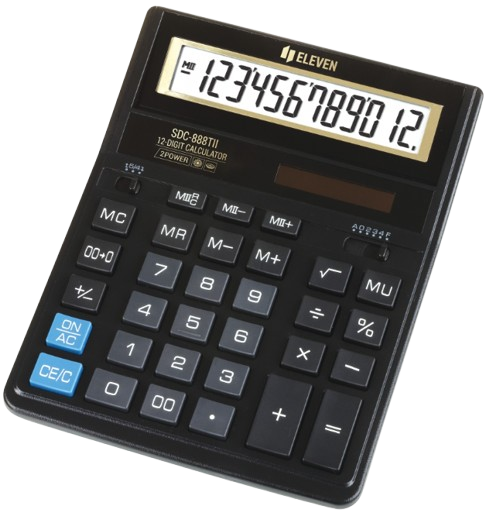 ELEVEN KALKULATOR SDC-888TII