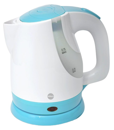 ELDOM CZAJNIK C-175N 0,9L 1200W biało-niebieski