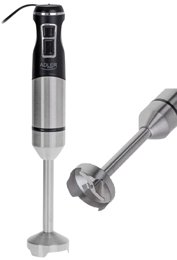 ADLER BLENDER AD-4628 1900W INOX, czarny