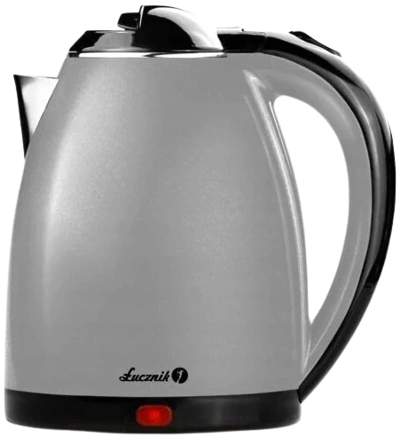 ŁUCZNIK CZAJNIK WK-180 1,8L 1800W INOX, szary