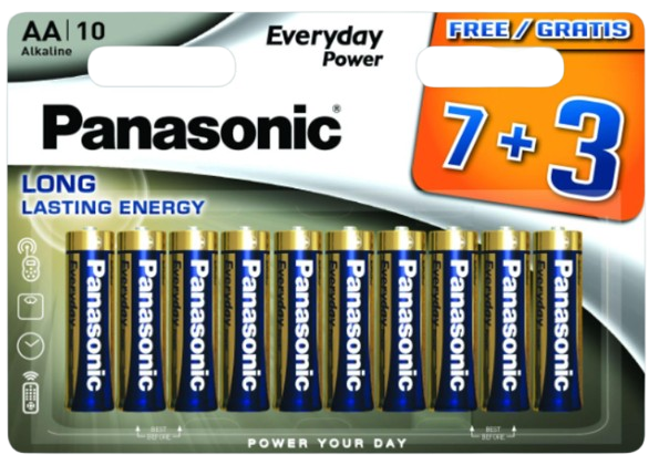 PANASONIC BATERIA ALKALICZNA LR-6 10 sztuk