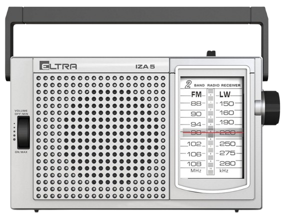 ELTRA RADIO IZA 5 srebrna