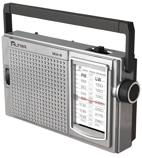 ELTRA RADIO IZA 5 srebrna