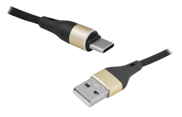 LTC KABEL USB-TYP-C LX-8572B 1m czarny