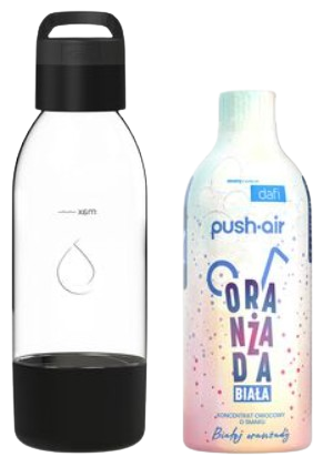 DAFI PUSHAIR SYROP ORANŻADA 500ml+butelka saturato