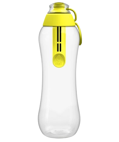 DAFI butelka 0,5L + 1 filtr, żółta