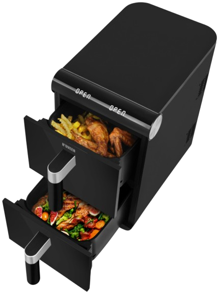 NOVEEN FRYTOWNICA AF-5050 1700W 2x5,5L ok,pion,bez