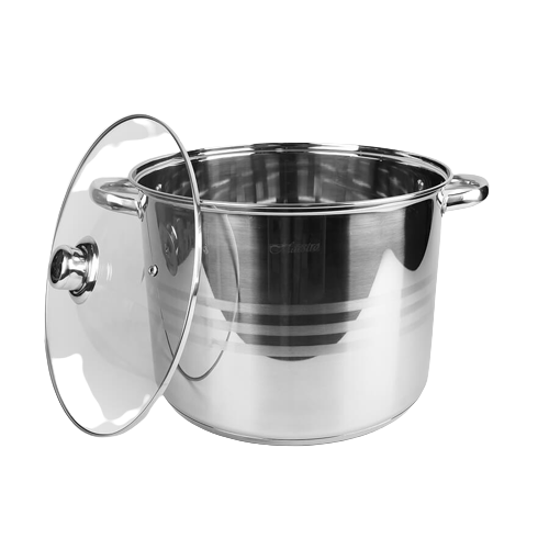MAESTRO GARNEK Z POKRYWKĄ MR-3517-14 14L INOX