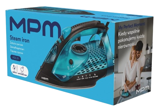 MPM ŻELAZKO MZE-29 3500W ceramiczne, strażak