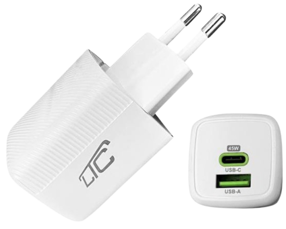 LTC ŁADOWARKA SIECIOWA LXQC-36B 45W USB/USB-C