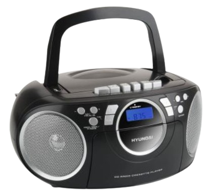 HYUNDAI BOOMBOX TRC-788AU3BS USB KASETA