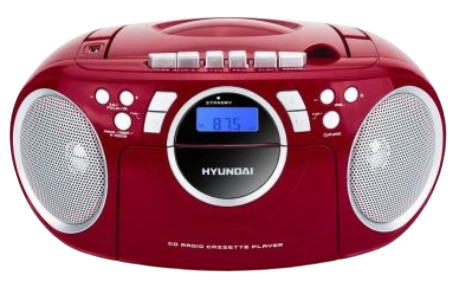 HYUNDAI BOOMBOX TRC-788AU3RS USB KASETA