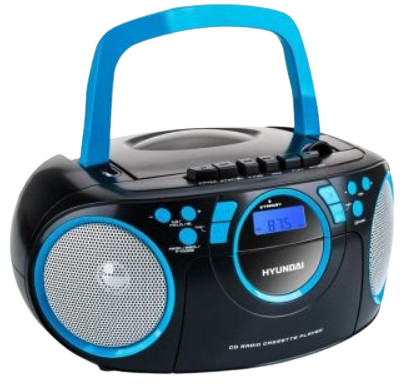 HYUNDAI BOOMBOX TRC-788AU3BBL USB KASETA
